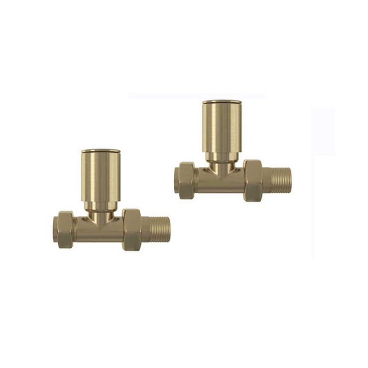Straight Radiator Valves