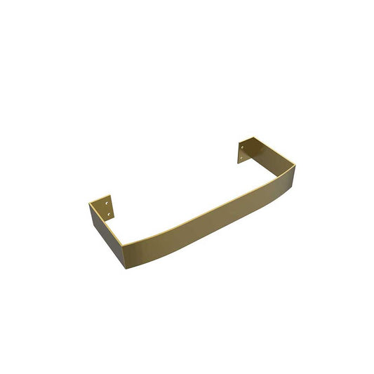 Jupiter  towel  rail    brush  brass