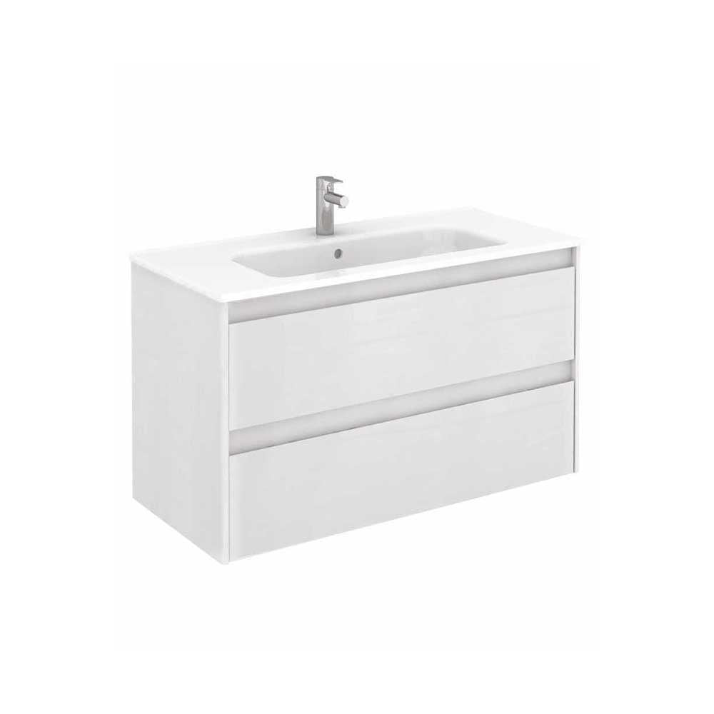 DIJON Wall Hung Two Drawer Vanity Unit