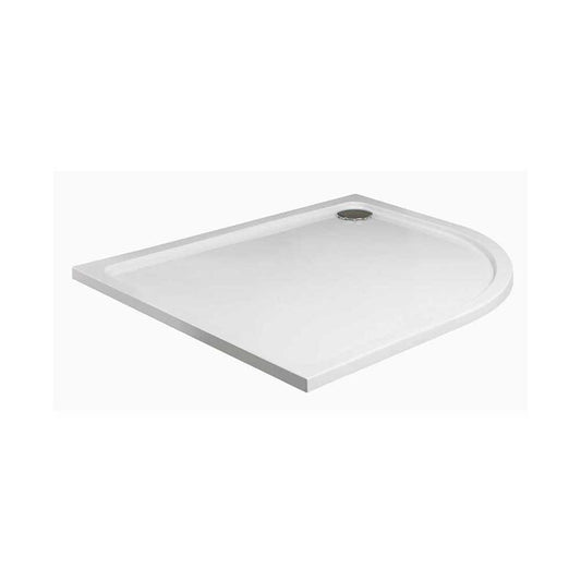 LOW PROFILE Offset Quadrant Right Hand No Upstand Shower Tray
