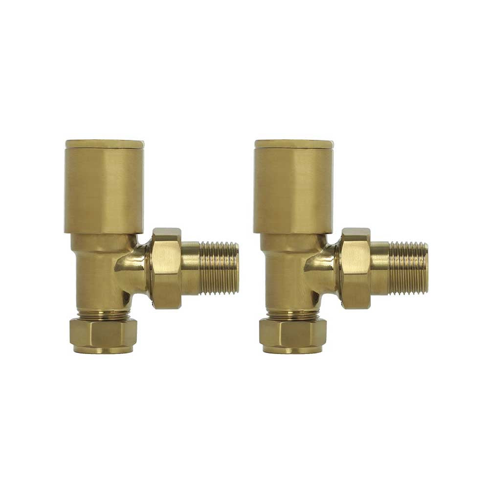 SONAS Round Angled Radiator Valve