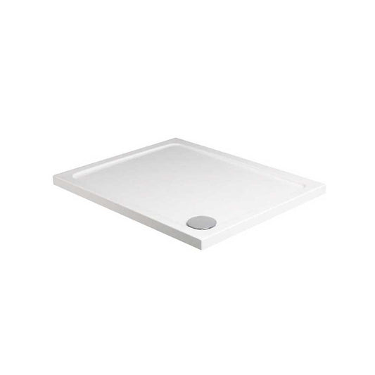 LOW PROFILE Rectangle No Upstand Shower Tray White