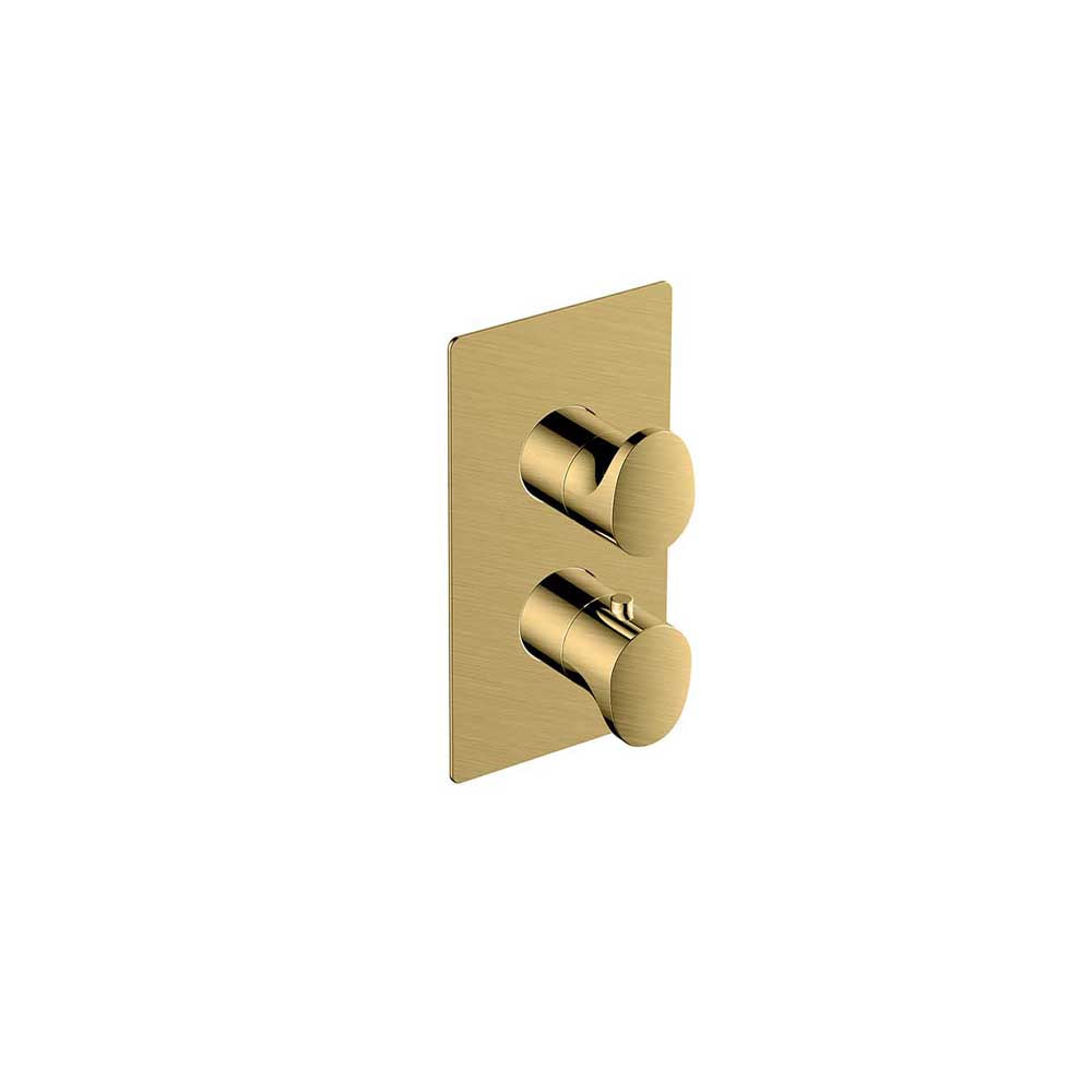 RAK Portofino Thermostatic Concealed Valve Dual Outlet
