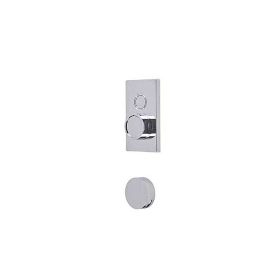 Axiom Single Function Push Button Concealed Shower System with Bath Filler