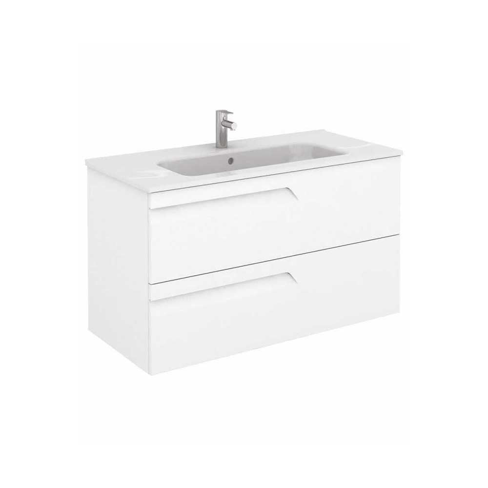 BRAVA Wall Hung Two Drawer Vanity Unit