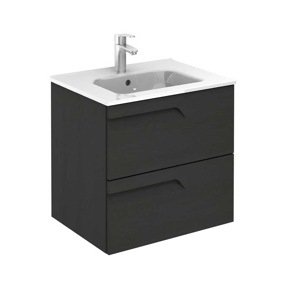 BRAVA Wall Hung Two Drawer Vanity Unit