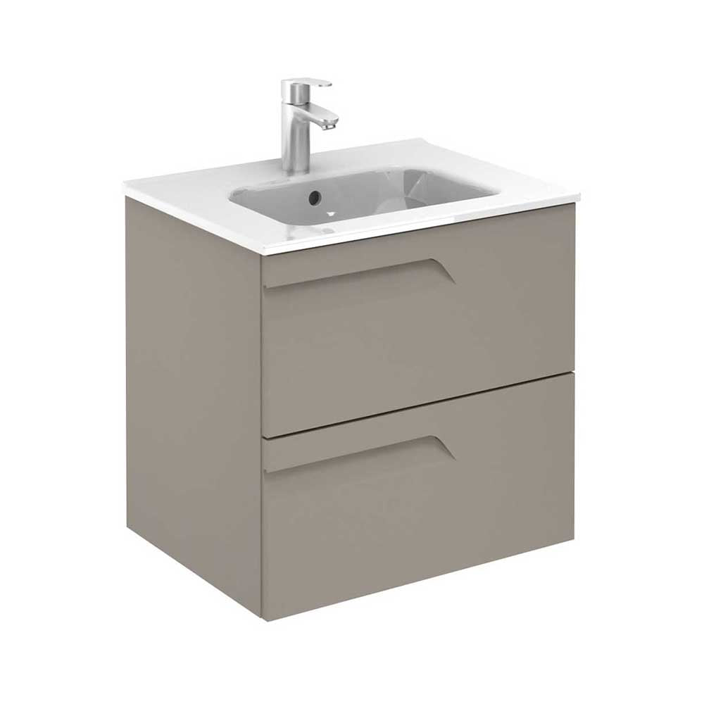 BRAVA Wall Hung Two Drawer Vanity Unit