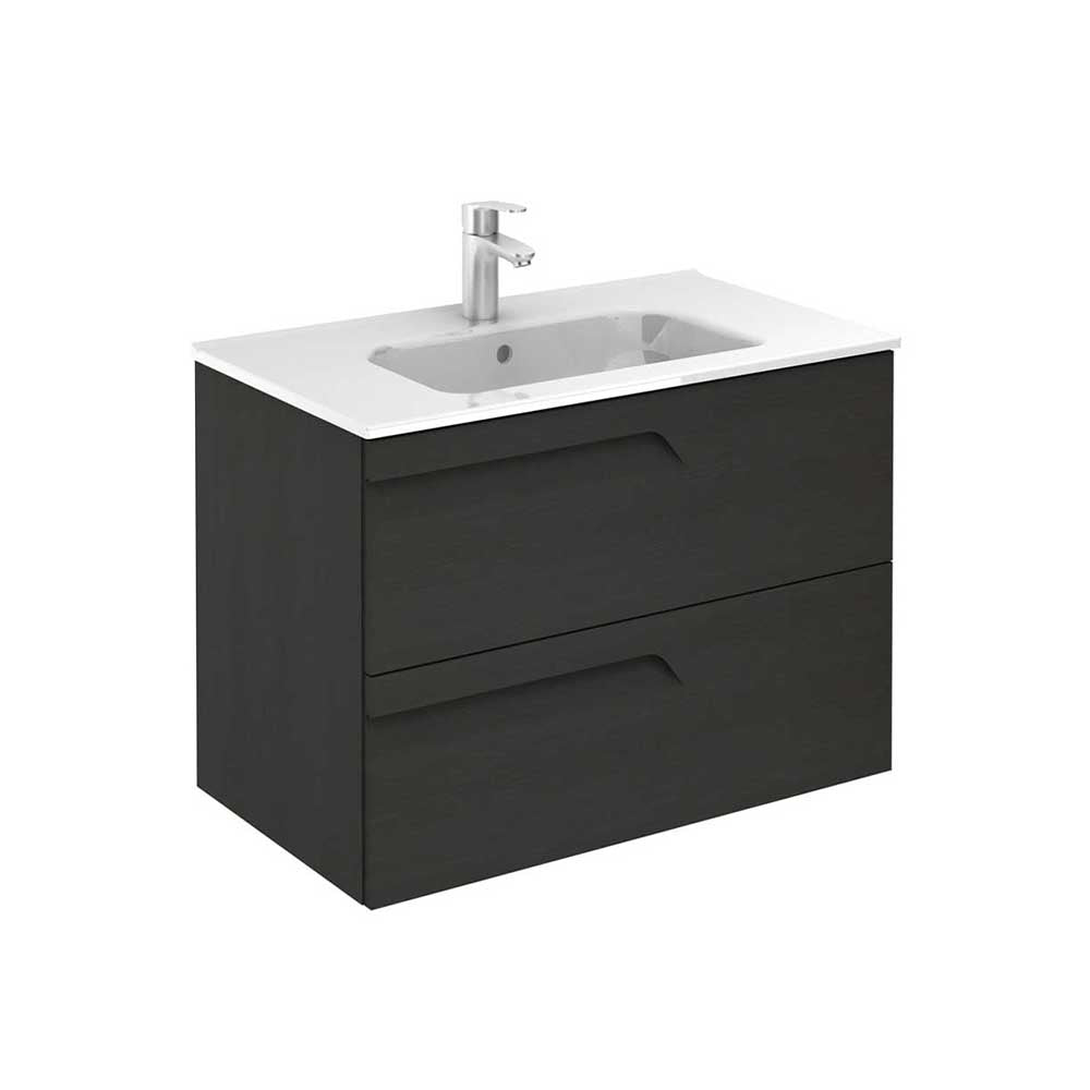 BRAVA Wall Hung Two Drawer Vanity Unit