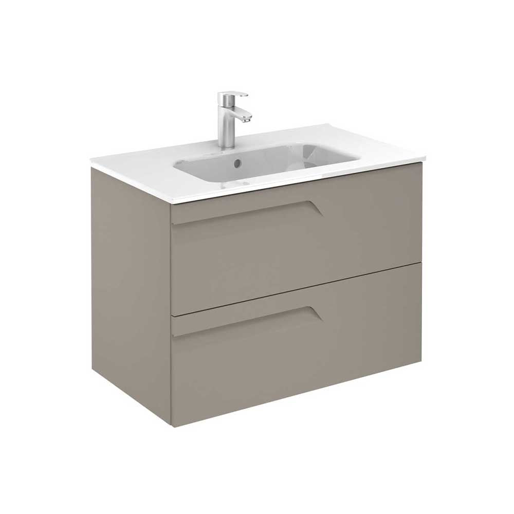 BRAVA Wall Hung Two Drawer Vanity Unit