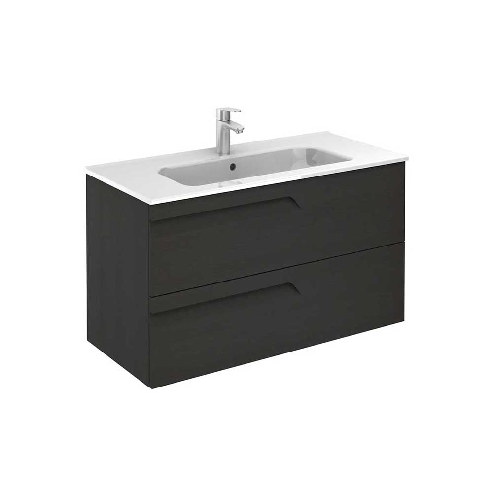 BRAVA Wall Hung Two Drawer Vanity Unit
