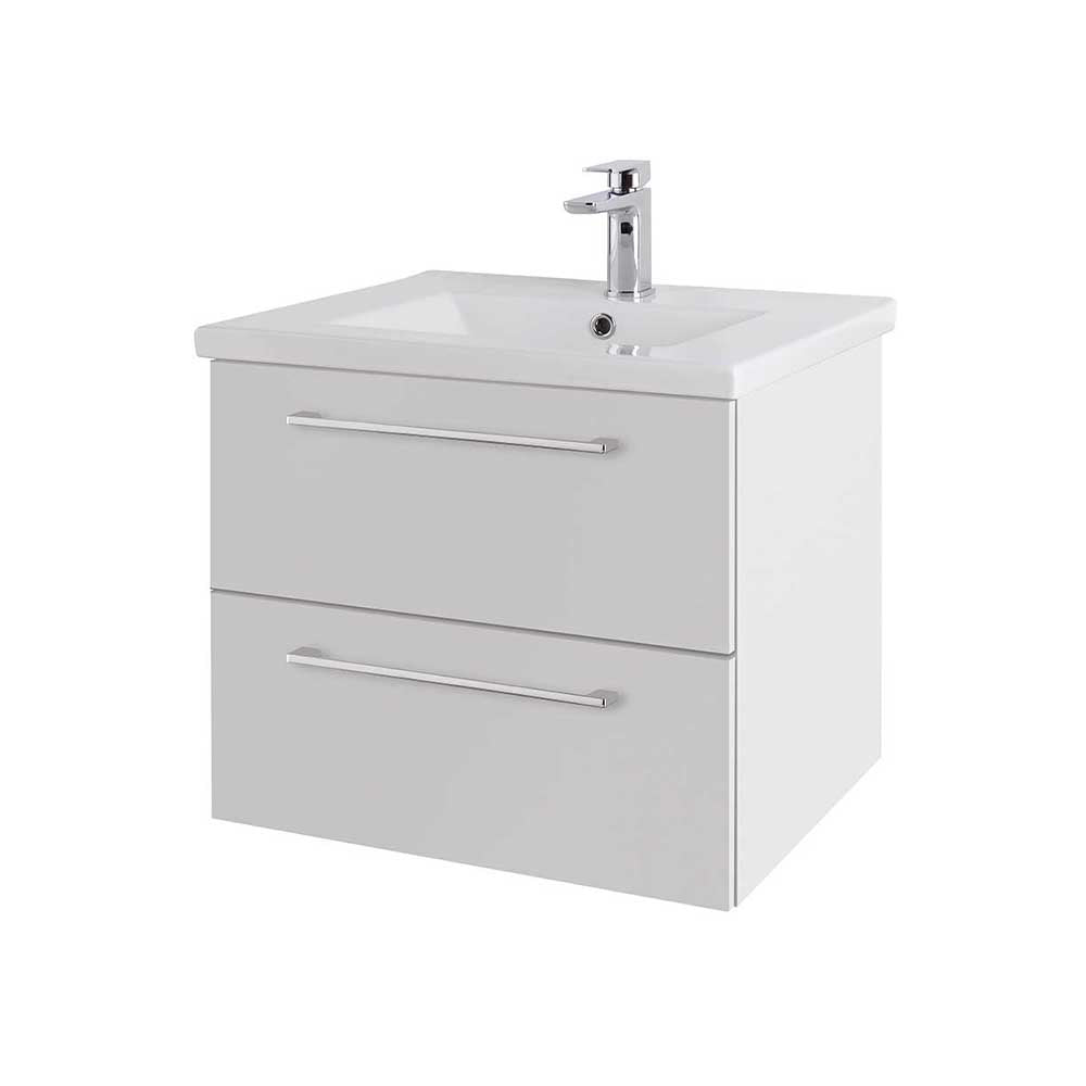 Cesena Twin Drawer Wall Hung