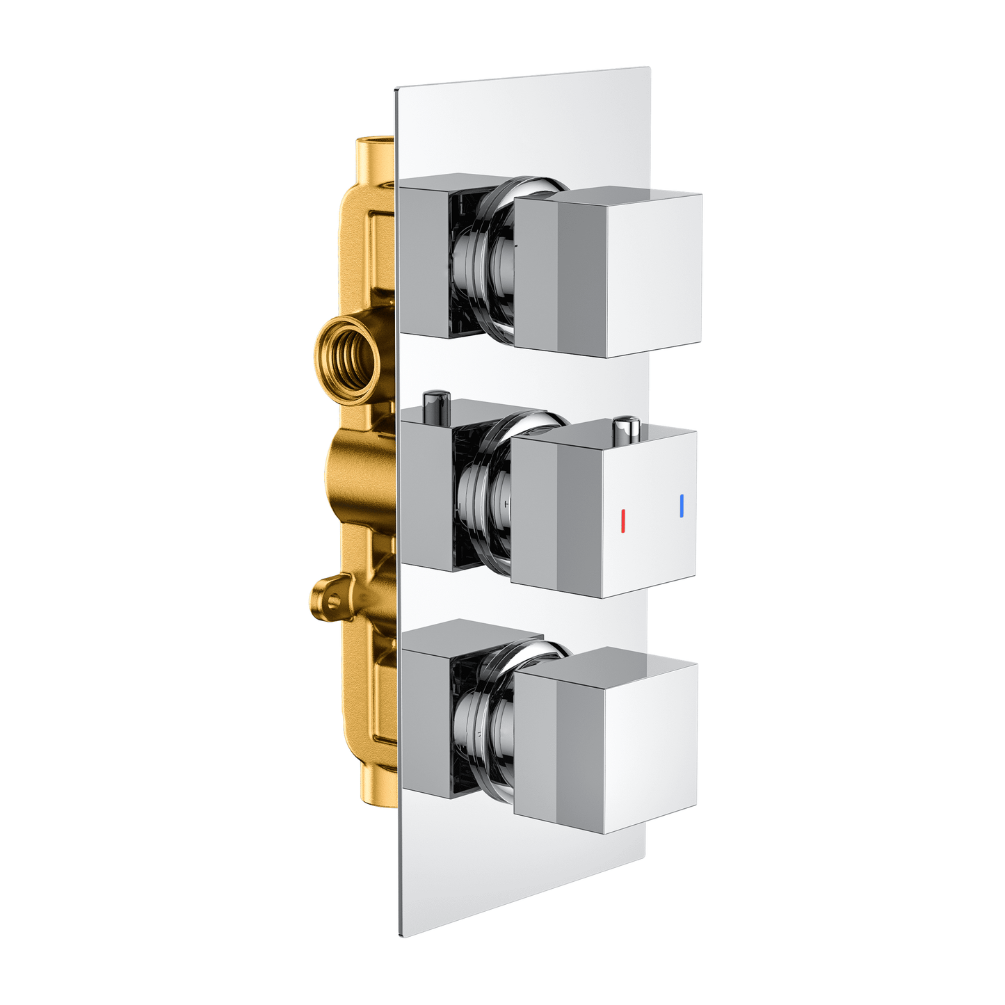 Square Triple Two Outlet