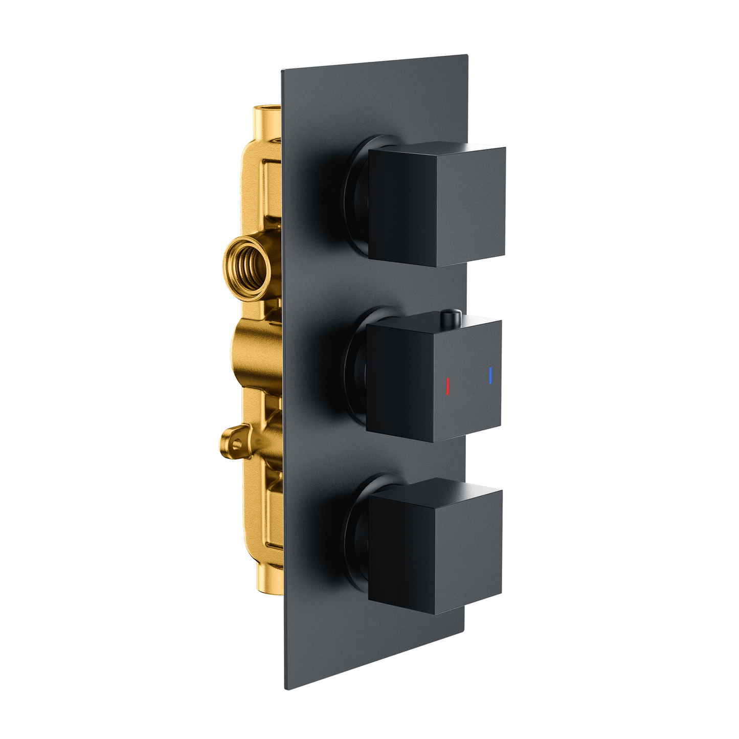 Square Triple Two Outlet