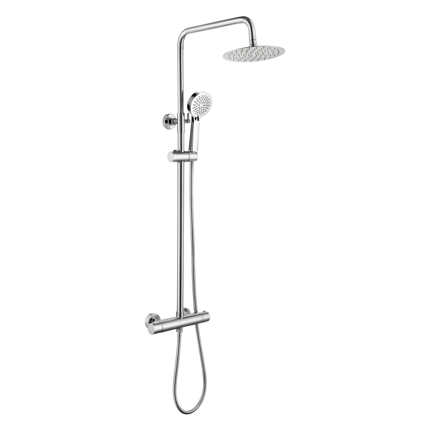 Round  Cool Touch Dual Function Shower