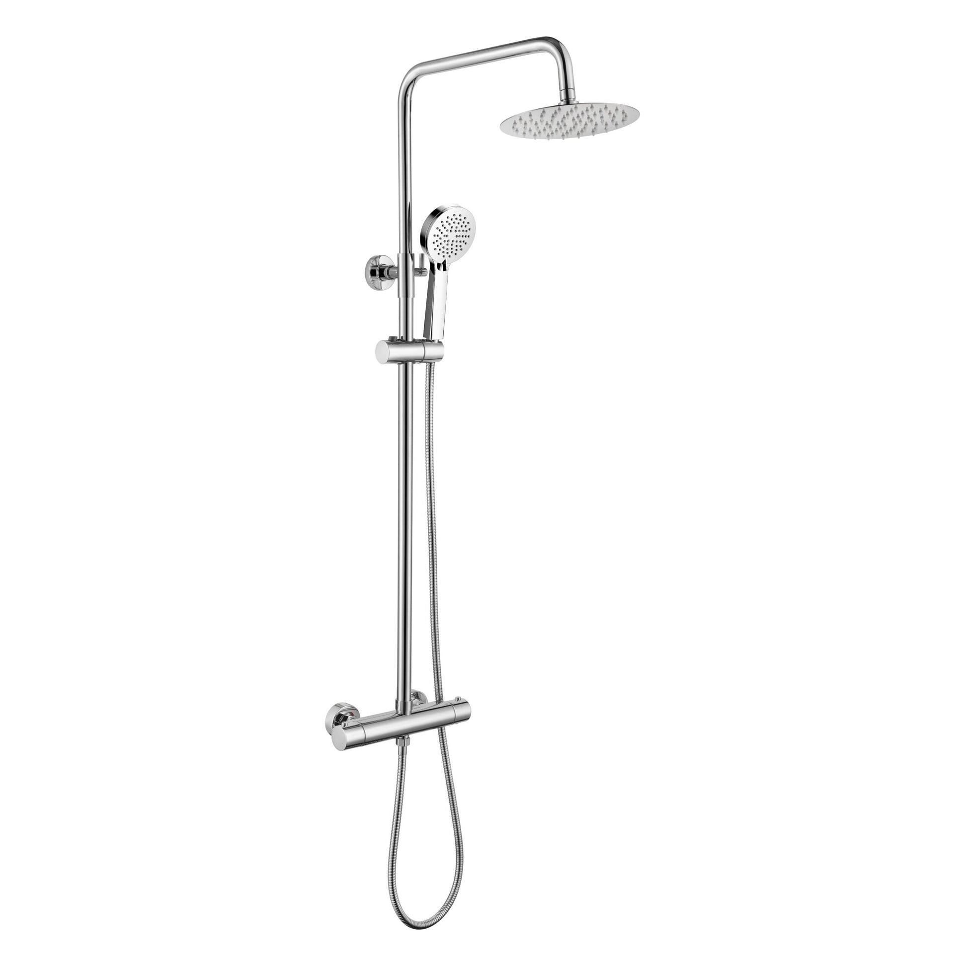 Round  Cool Touch Dual Function Shower