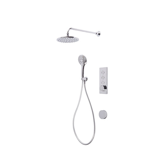 Axiom 3 Function Shower System with Shower Head and Bath Filler