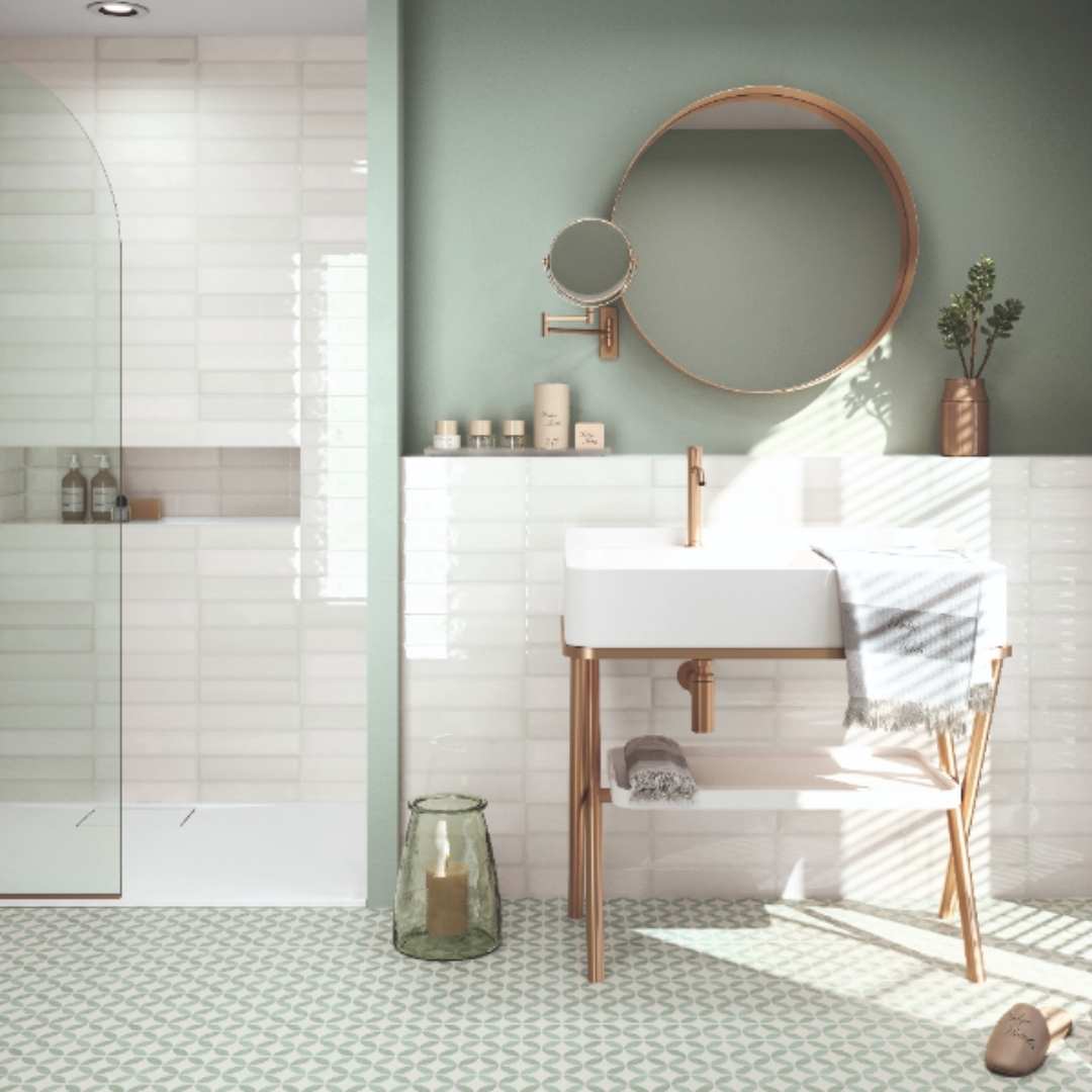 Bulge White - Tile Depot -