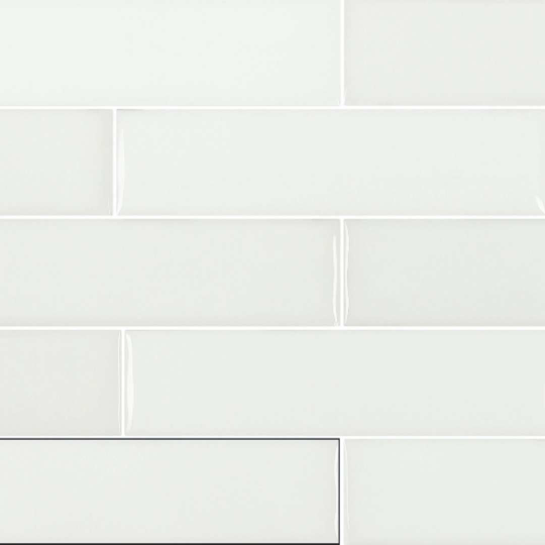 Bulge White - Tile Depot -