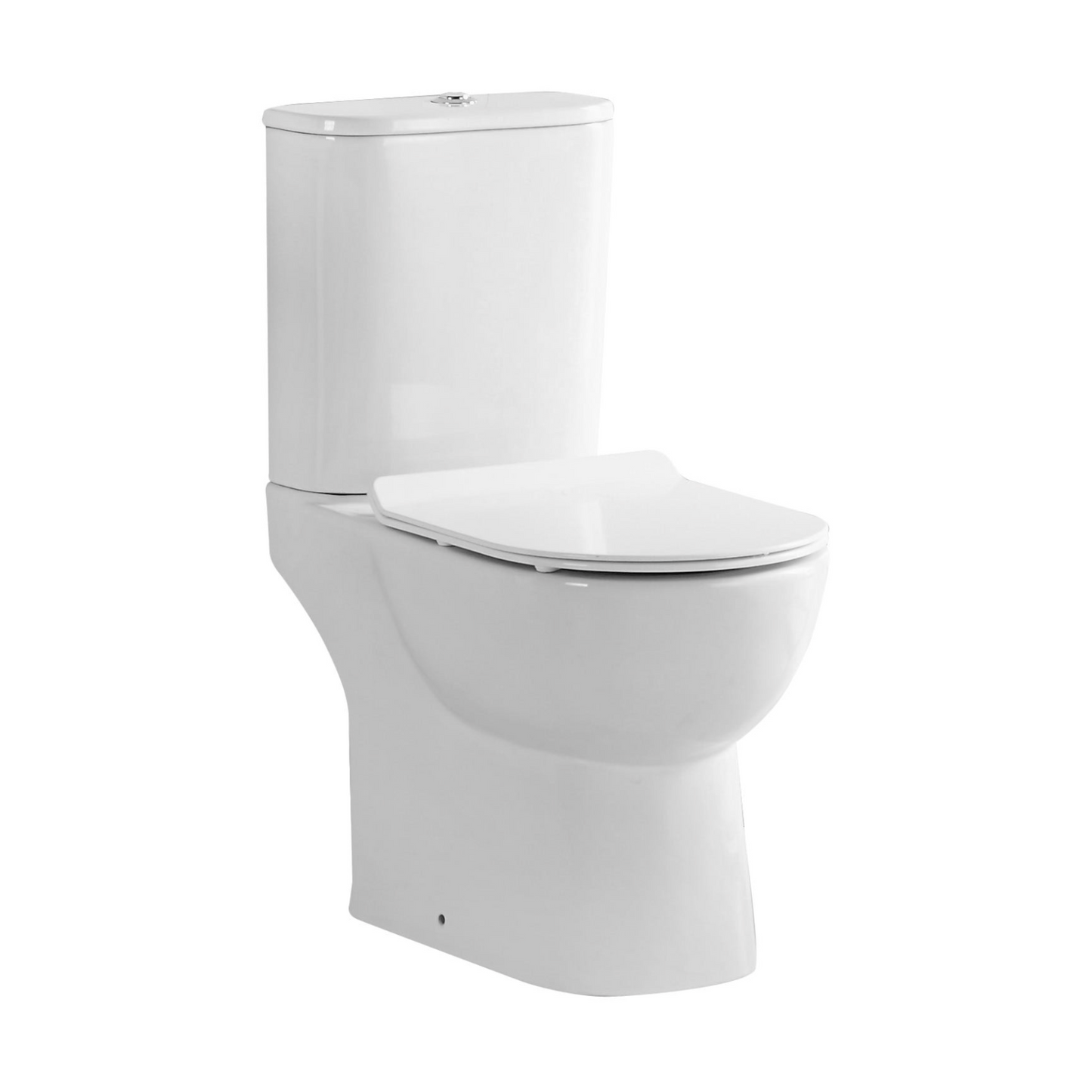 Boston Comfort Height Open Back Close Coupled Pan Including Seat