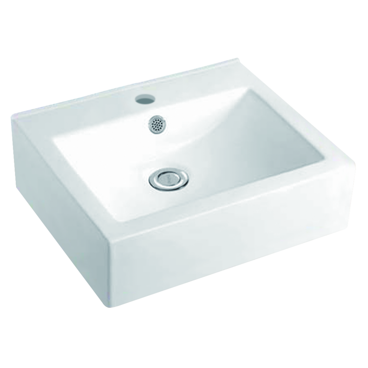Square Ceramic Vessel Basin