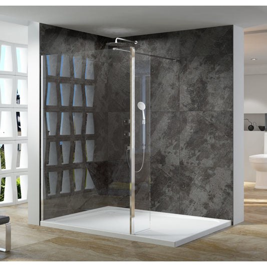 Casanuova Wet Room TPiece For End Panel