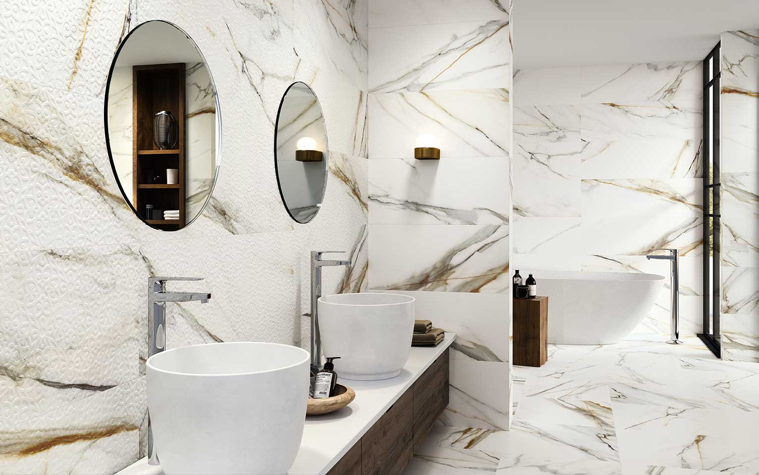 Calacatta Gold White - Tile Depot -