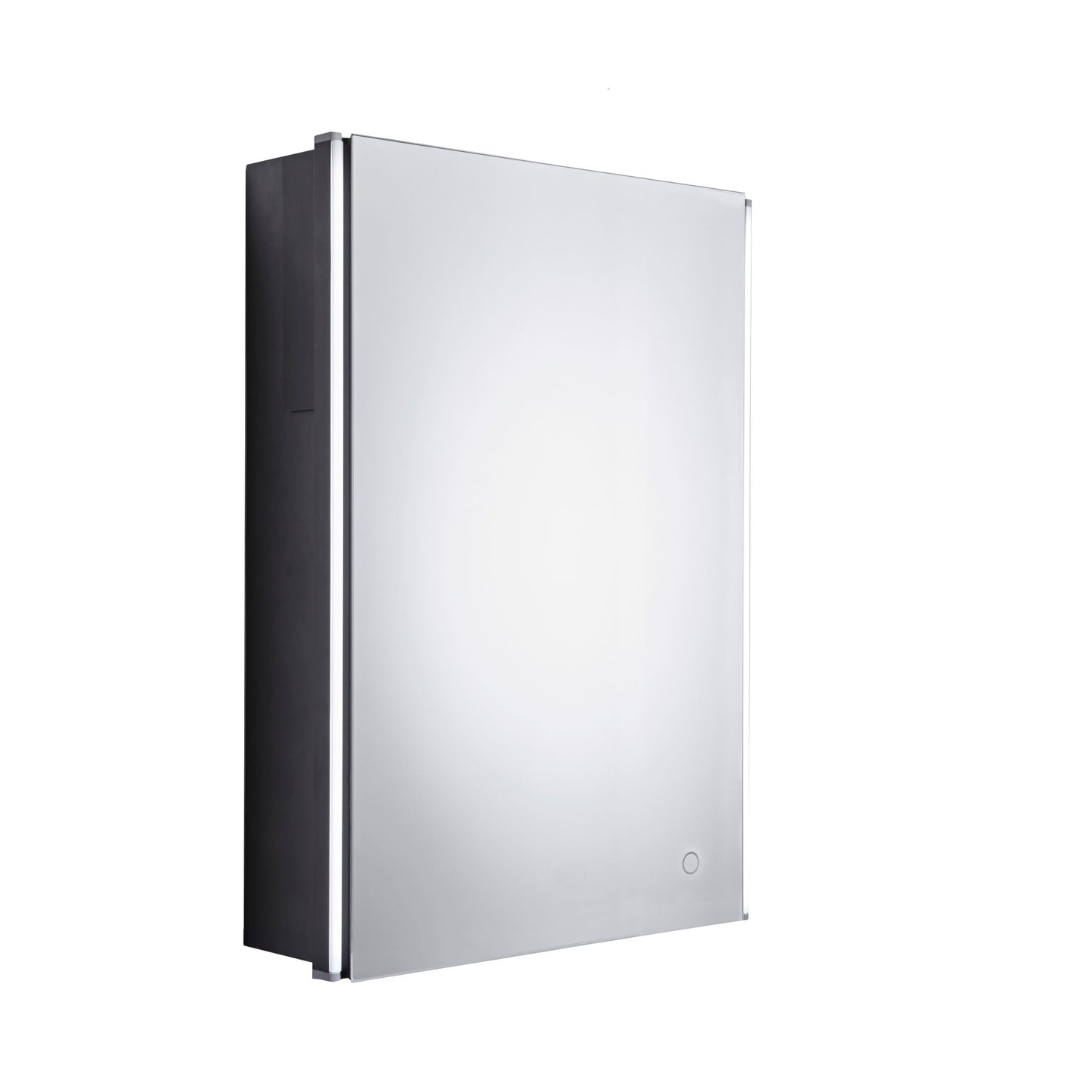 FACADE Single Door Mirror Cabinet Recessed