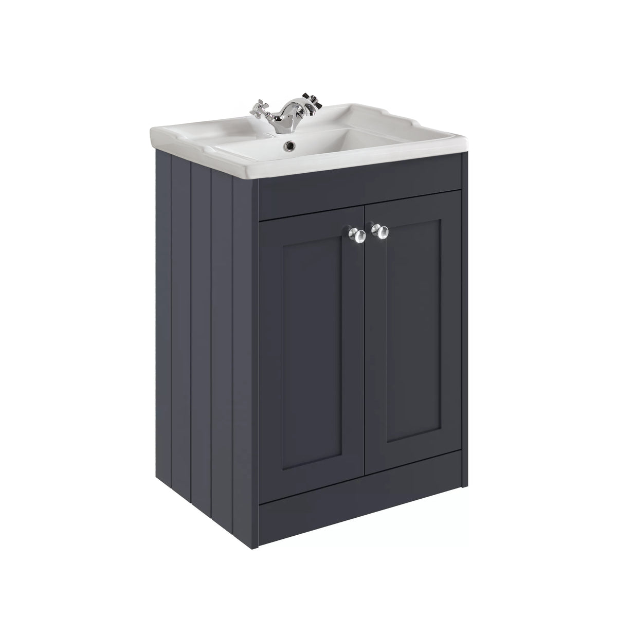 Kylemore 600mm Floor Standing Unit Satin Anthracite