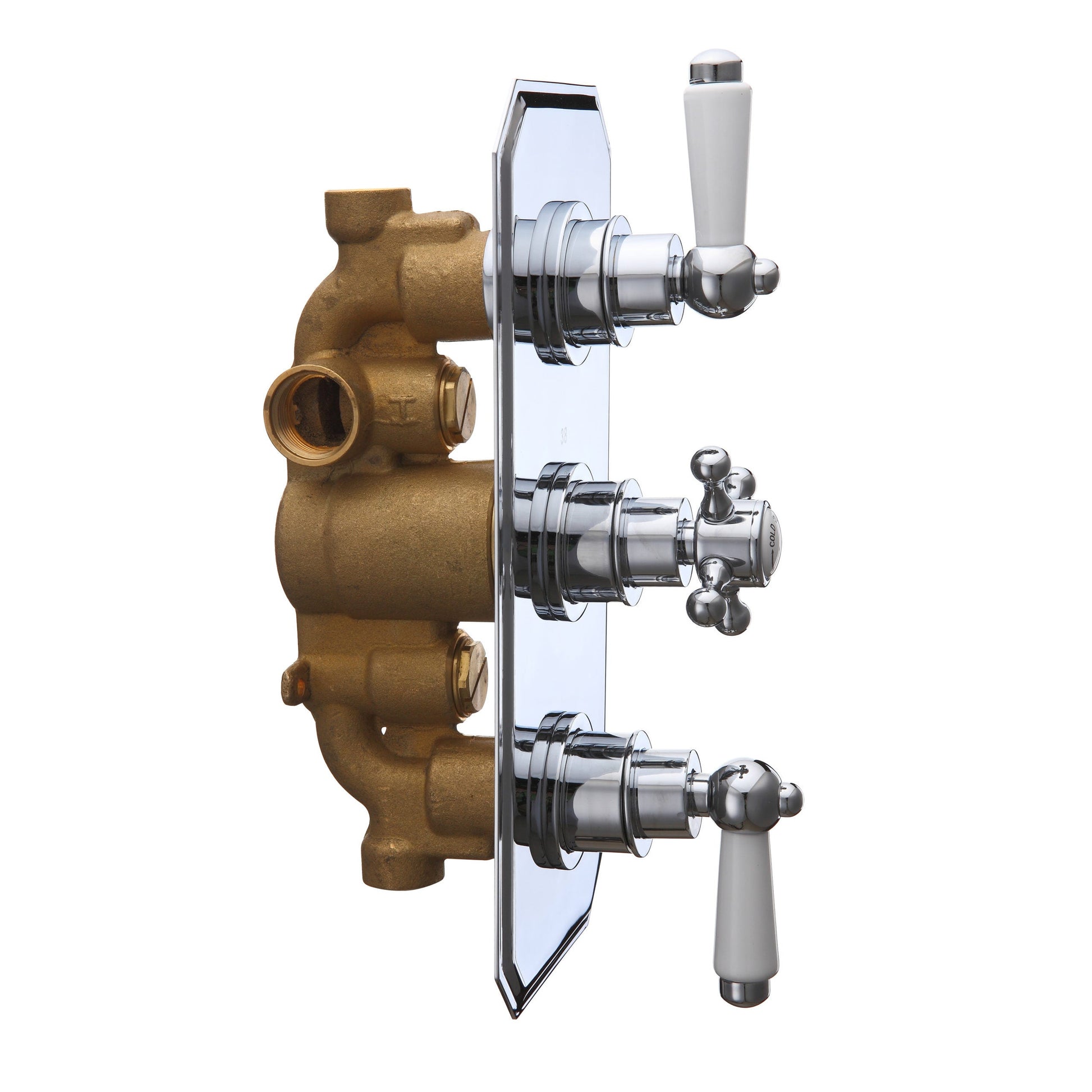 KYLEMORE TRIPLE CONCEALED SHOWER VALVE