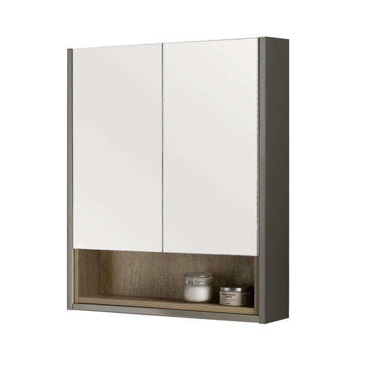 Lucca  Mirror Cabinet Matt Taupe