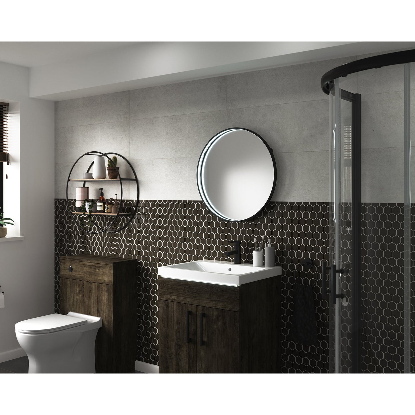 Aspect Round Mirror