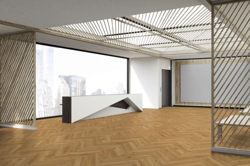 Oak Natural Robust Herringbone 12mm Pack Size 1.92m² - Tile Depot -