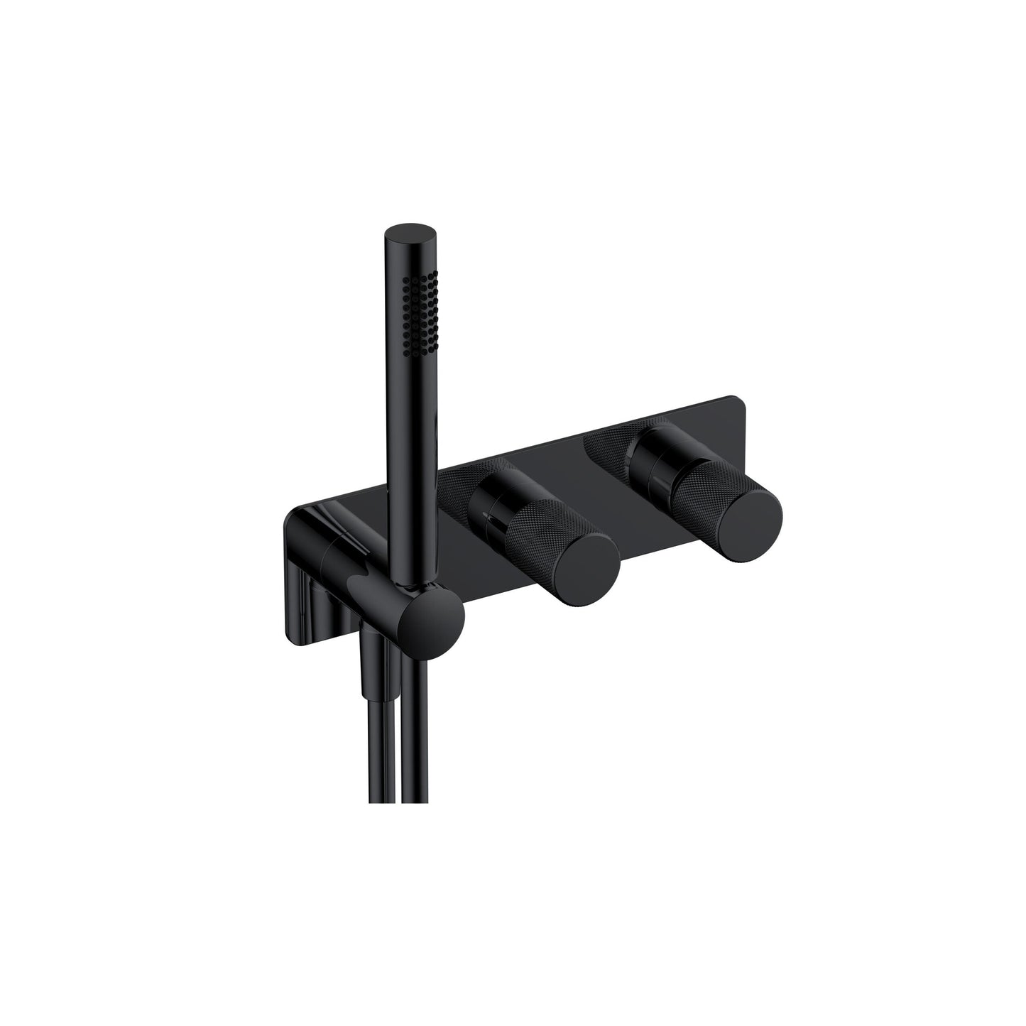 RAKAmalfi Thermostatic Dual Outlet Horizontal Concealed Valve Inc. Shower Kit
