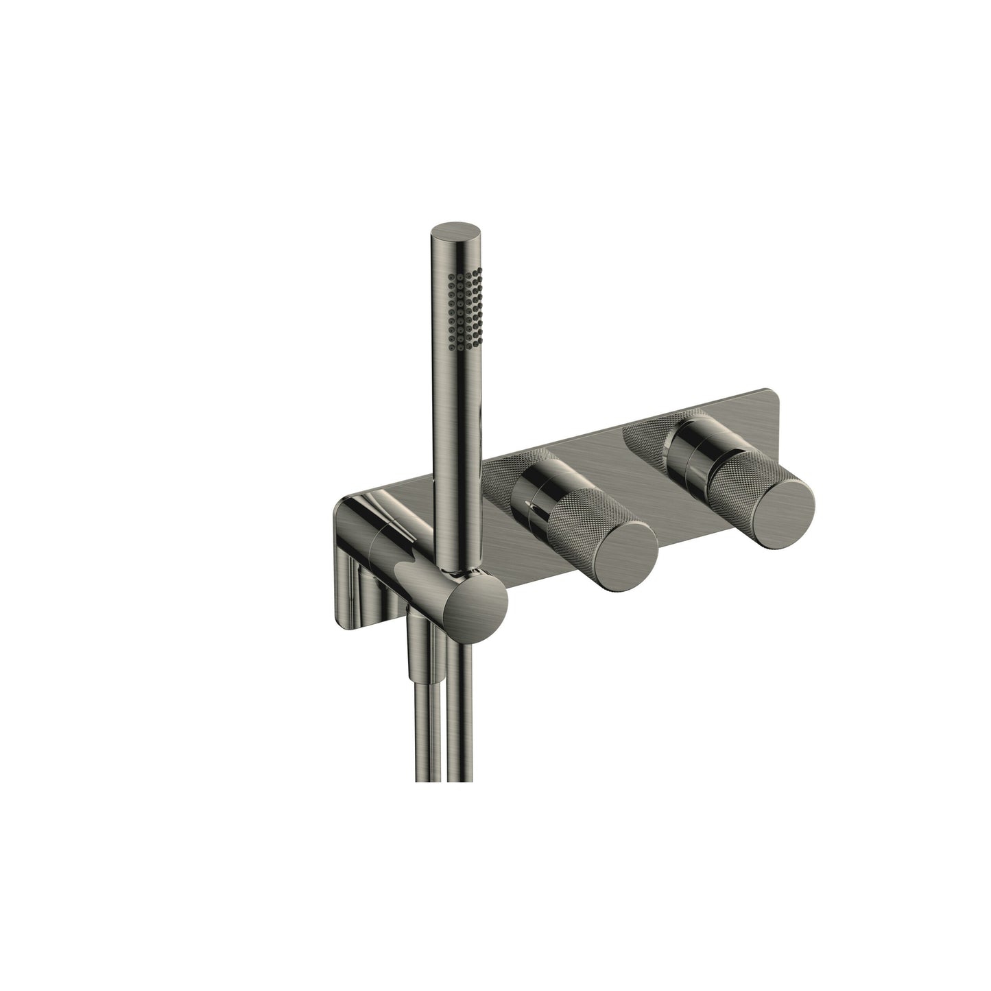 RAKAmalfi Thermostatic Dual Outlet Horizontal Concealed Valve Inc. Shower Kit