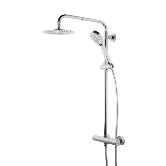 Exposed Showers Quantum Cool Touch Thermostatic Bar Shower Kit