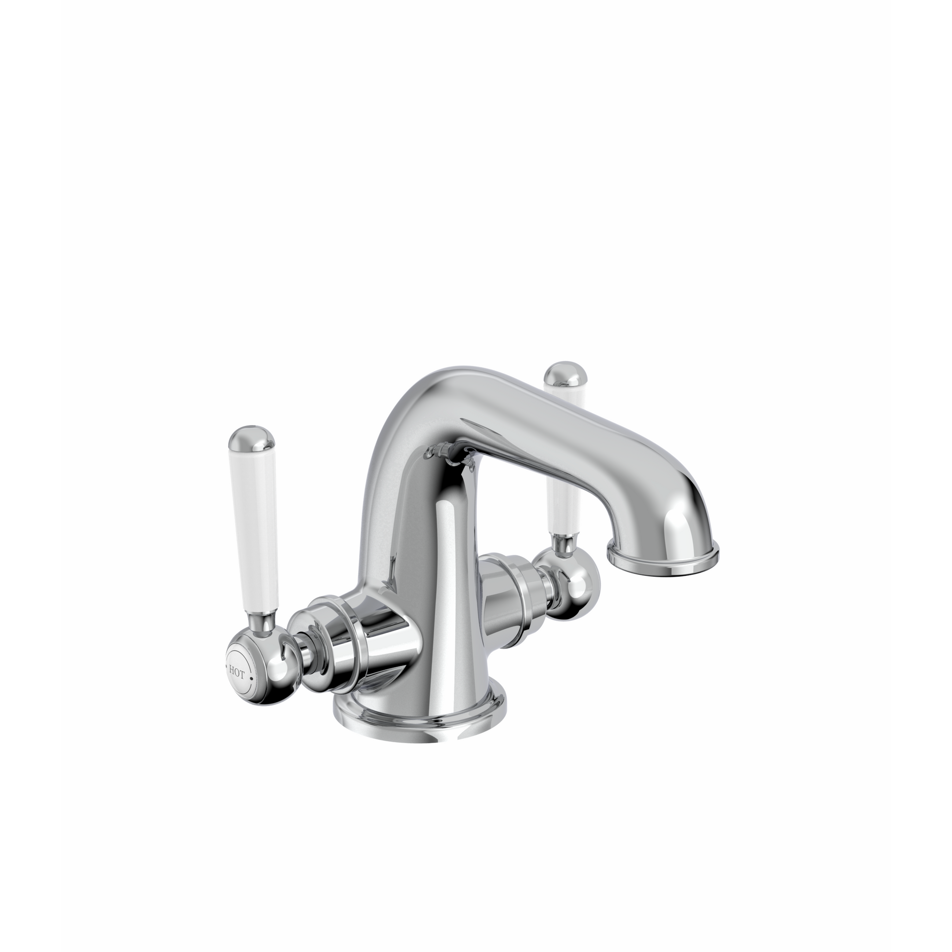 Lansdown Basin Mixer With Click Waste