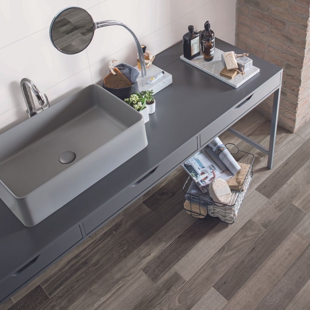 Treverkfusion Grey - Tile Depot -