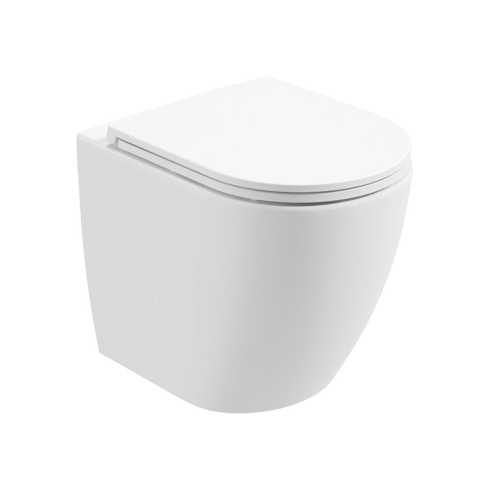 AVANTI Rimless Back To Wall WC & Soft Close Seat