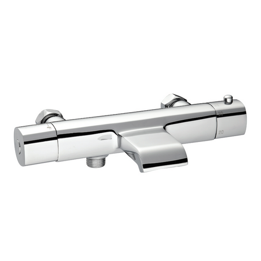 ASTRA Thermostatic Wall Mounted Bath Shower Mixer Built in Diverter