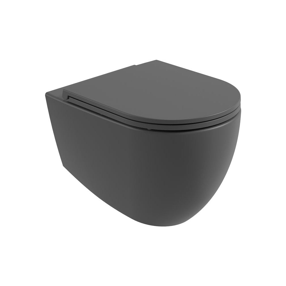 AVANTI Rimless Wall Hung WC & Soft Close Seat
