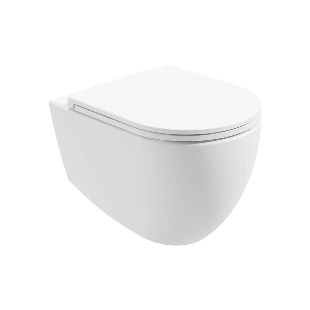 AVANTI Rimless Wall Hung WC & Soft Close Seat