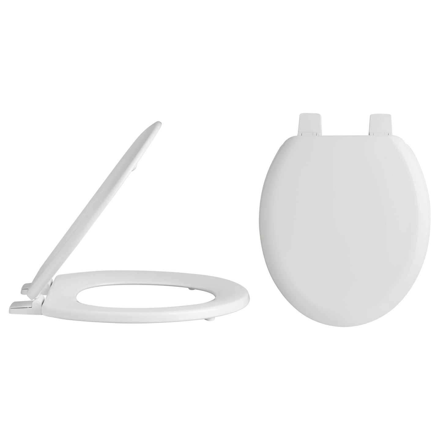 Fitzroy Traditional Round Wood Seat Standard Plastic Hinges