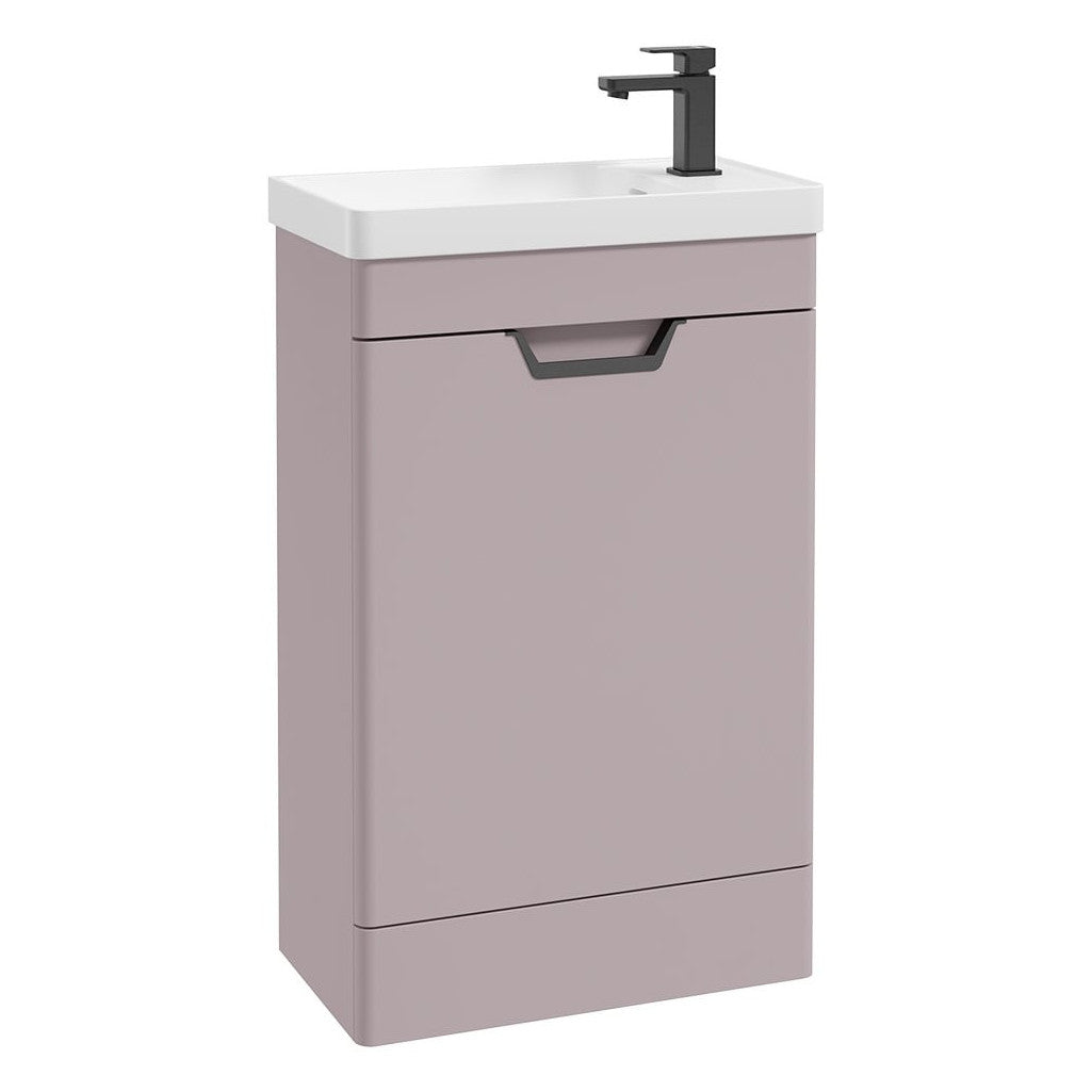 FREYA Floorstanding Single Door Cloakroom Vanity Unit