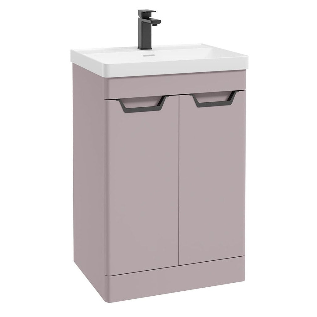 FREYA Floorstanding Two Door Vanity Unit