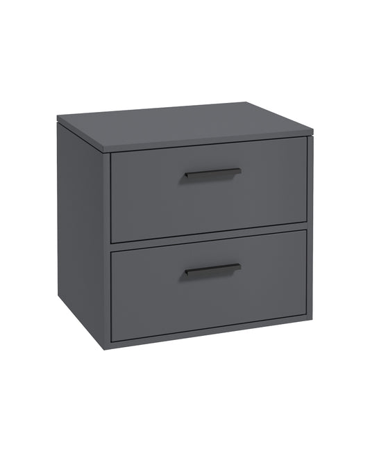FINLAND Wall Hung Two Drawer Countertop Vanity Unit