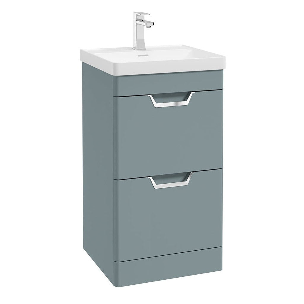 FREYA Floorstanding Two Drawer Vanity Unit