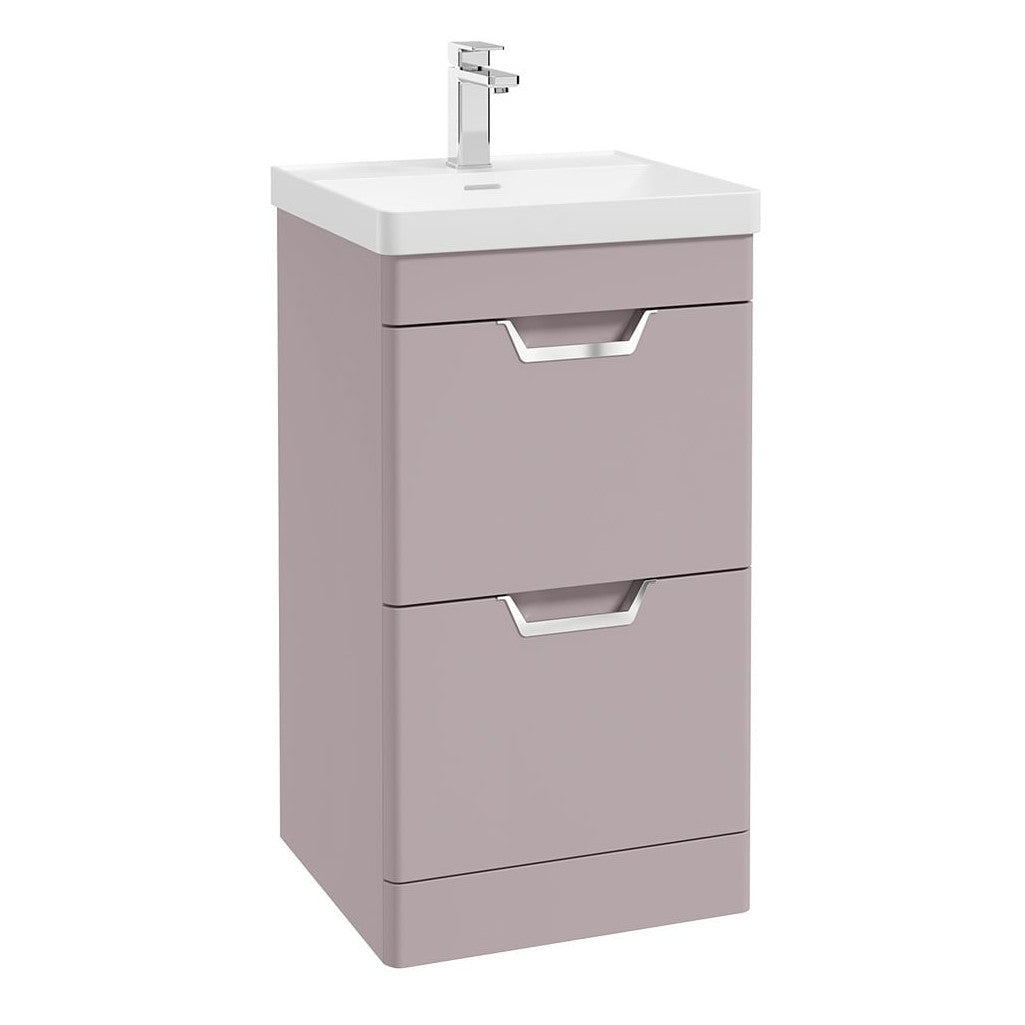 FREYA Floorstanding Two Drawer Vanity Unit