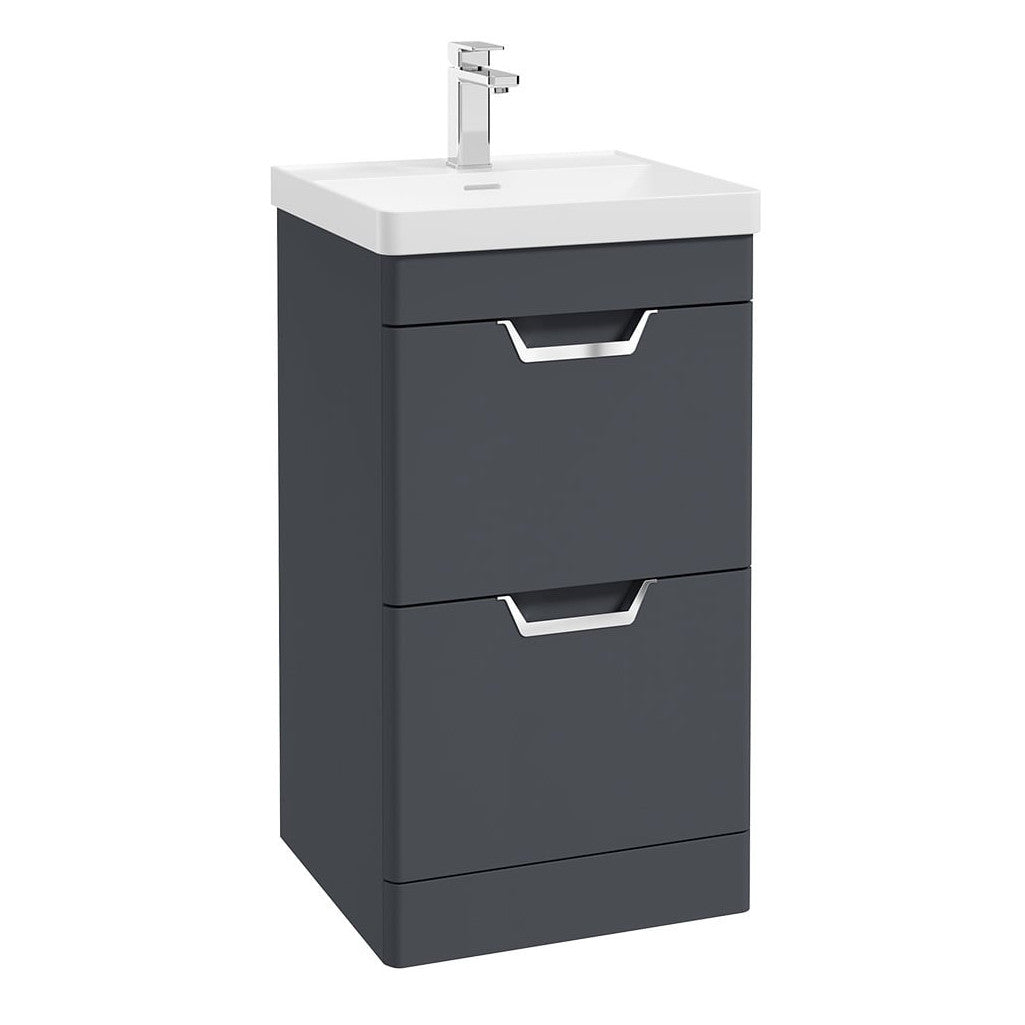 FREYA Floorstanding Two Drawer Vanity Unit