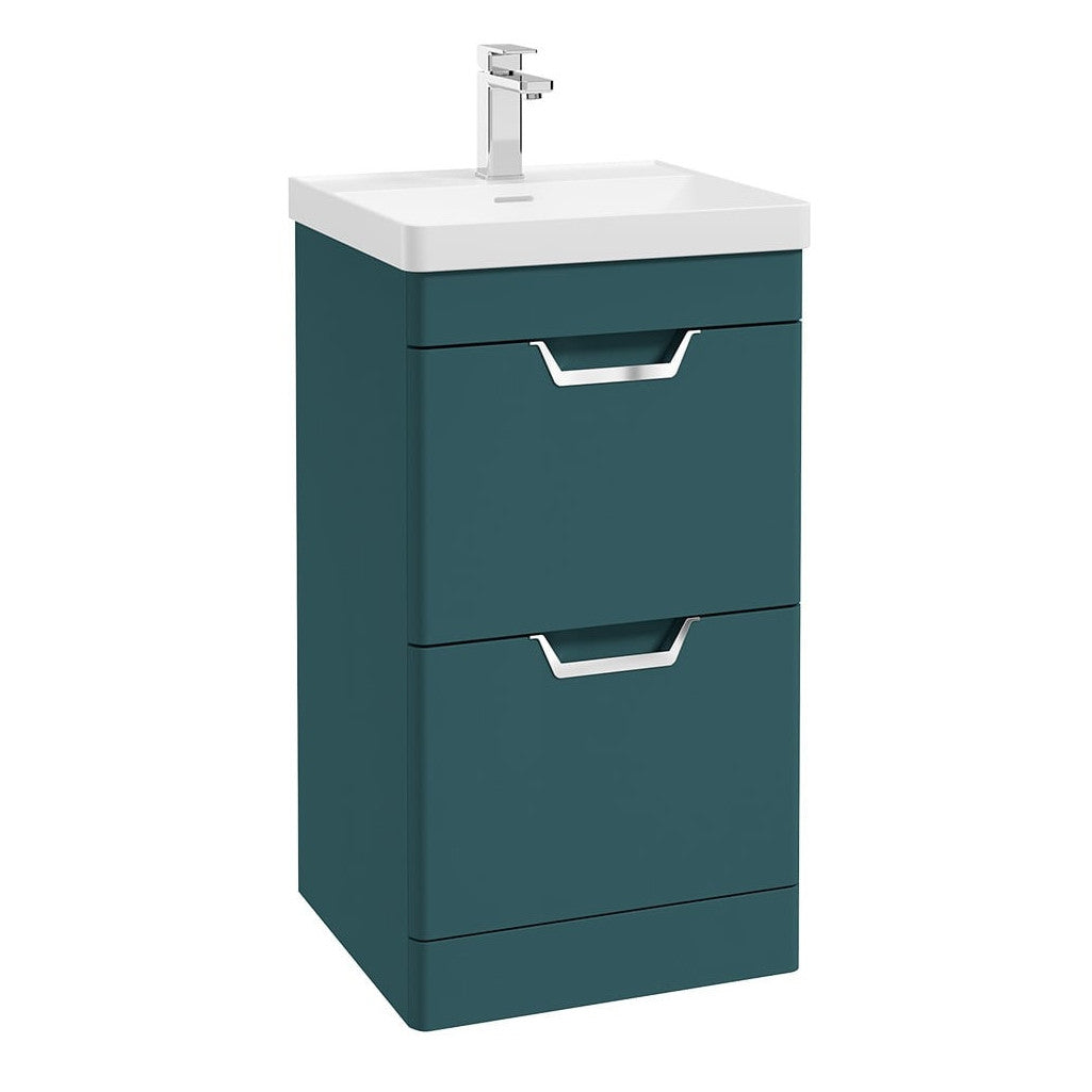 FREYA Floorstanding Two Drawer Vanity Unit