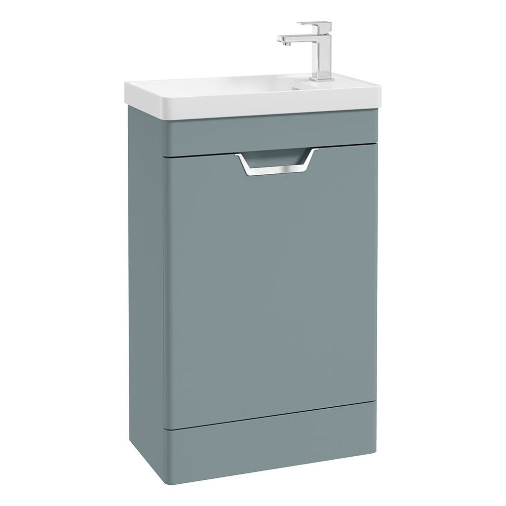 FREYA Floorstanding Single Door Cloakroom Vanity Unit